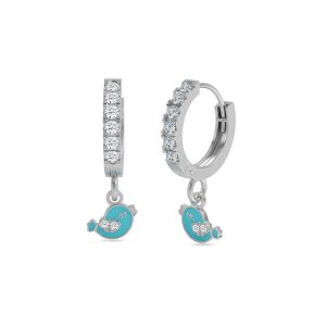 Star Huggie Earrings