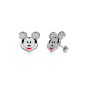 Mouse Face Stud Earrings