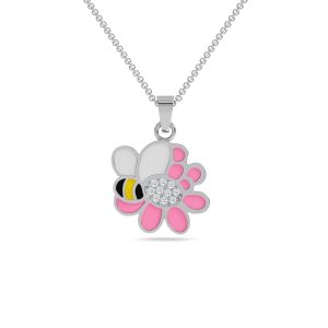 Bee Flower Pendant